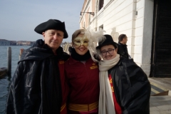 Carnevale di Venezia 2017, Corteo di barche su Canal Grande