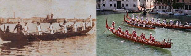 La Dodesona en 1908 et en 2015