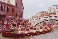 Dodesona Canareggio prima Vogalonga 1975