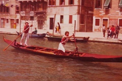 Prima Vogalonga Gondolina a Cannaregio