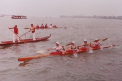 Vogalonga 1976 veneta e kayak 4 in bacino