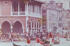 Vogalonga 1979 in Canal Grande Pescheria