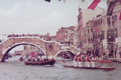 Vogalonga in veneta Canareggio 1975