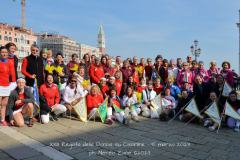 Regata donne su caorline: foto di gruppo