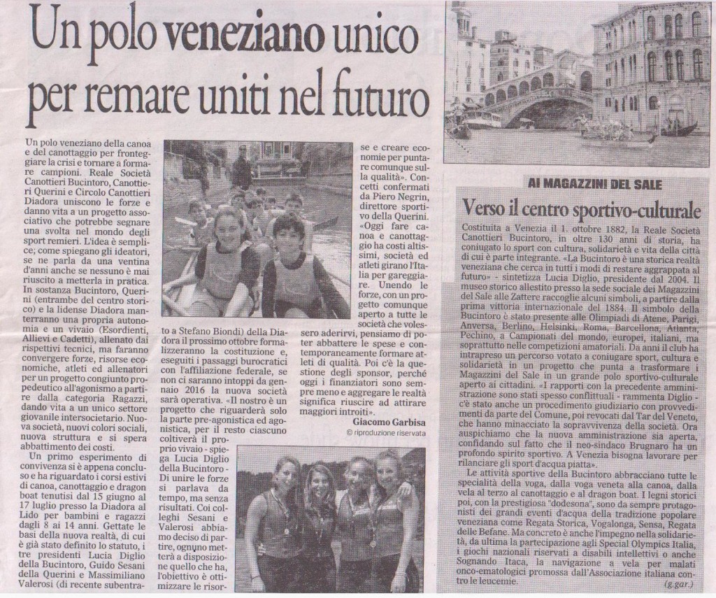 articolo del 27 luglio 2015