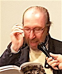 Robert Milani leggendo un brano da Venezianopoli