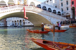 40th Regatta on Three Kings Day, Rialto Bridge, Venice