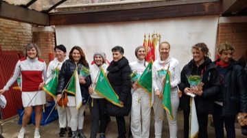 Jane Caporal, Thalitha Nicolini, Luigina Davanzo, Lisa Morucchio, Caterina Grassielli, Caroline Barray