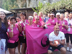 Dragon Boat Festival Gaeta 2019, Pink Lioness in Venice